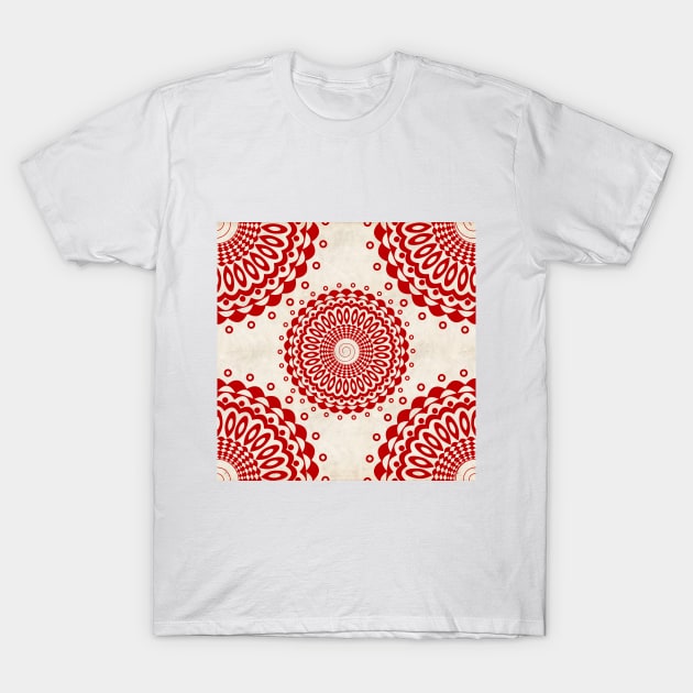 Henna mandala pattern T-Shirt by hedehede